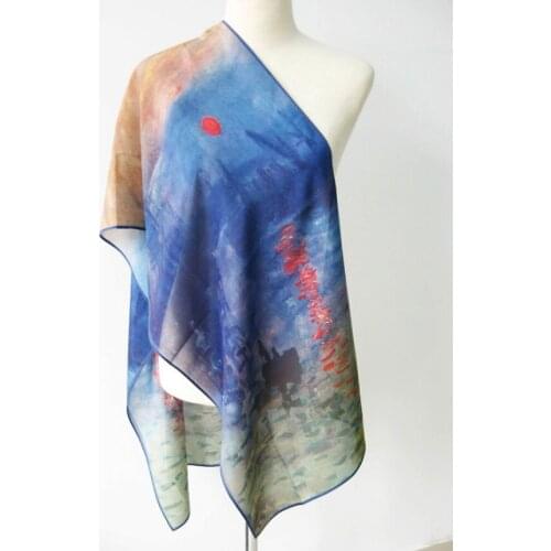 New 100% Mulberry silk Scarf Shawl Wrap more than 50 designs 5pcs/lot #4032