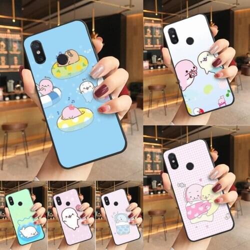 Yinuoda cute animal seal mamegoma Luxury Unique Phone Cover For Redmi K20 Note 5 7 7a 6 8 Pro note 8T 9 Xiaomi Mi 8 9 SE
