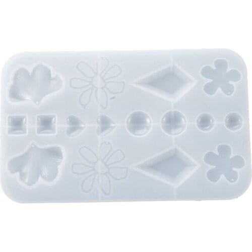 Crystal Epoxy Resin Mold Dangle Eearrings Silicone Mould DIY Crafts Making Tools