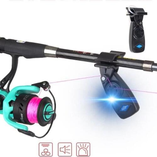 High Sensitive Fish Bite Alarm With Bright Light Fishing Rod Signal Device Bait Alertor Night Fishing Accessories