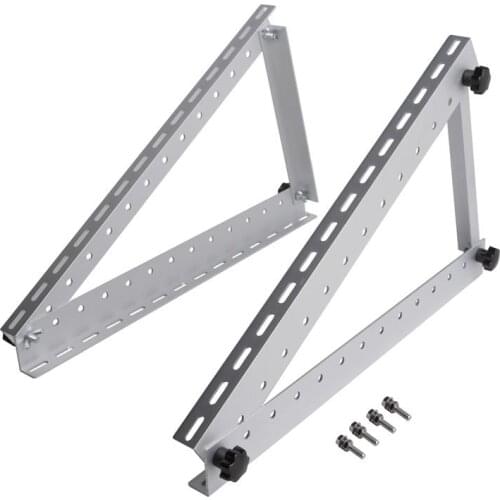 Soporte panel solar 100W Solar Panel Mounting Bracket Set Porous triangular bracket Aluminum Solar installation accessories