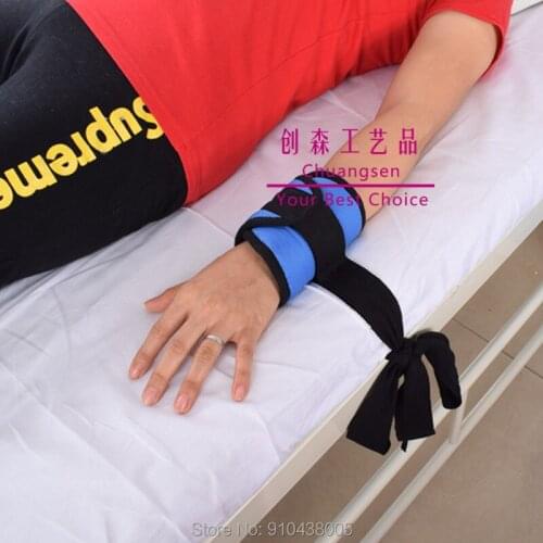 Nursing care wrist and ankle band,hospital use hands and feet restraints belt, elderly care universal constraint belt