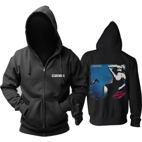 16 designs Vintage Scorpions German rock band hoodies brand heavy metal sudadera zipper Sweatshirt Outerwear skateboard Punk