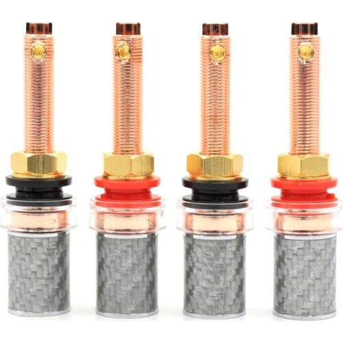 4pcs hifi audio Amplifier Speaker Wall Plate Banana Socket Jack plug Binding Post 65MM