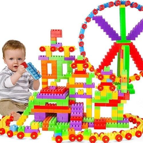 420PCS Classic Building Blocks Creative Toys Educational Games Childrens Large Particle BuildingBlocksCognitiveDevelopment Toys