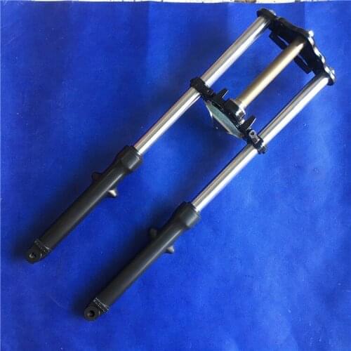 Motorcycle Accessories GT125 QS125-5E / 5H / 5G Black Front Shock Absorber Disc Drum Shock Absorber Assembly