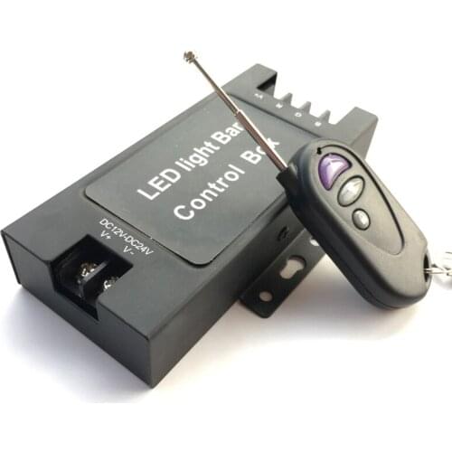 DC 12V 24V 360w Wireless Remote flash controller Car Truck Light Emergency Flashing strobe led Warning light bar DRL Control box