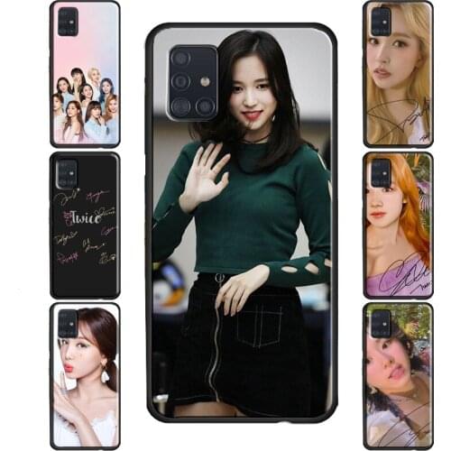Twice Mina Momo Kpop Case For Samsung Galaxy S21 Ultra Note 20 S8 S9 S10 Plus S20 FE S10e Note 9 Note 10 Plus