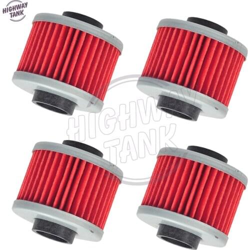4 Pcs Motorcycle Engine Oil Filter case for Aprilia Leonardo Scarabeo For BMW 125 200 C1