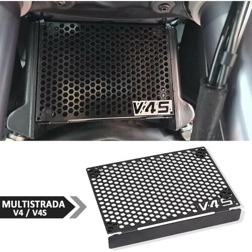 BLACK NEW Motorcycle For Ducati Multistrada V4 V4S Oil Cooler Radiator Guard