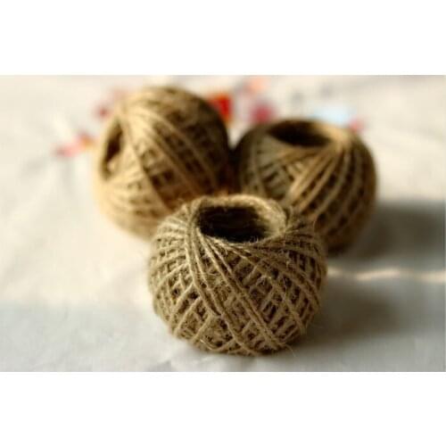 DIY hand patchwork fine hemp rope hand rope tag rope diameter 2mm30m