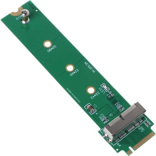 For MacBook Air Pro 12+16 Pins SSD to M.2 Key M (NGFF) PCI-e Adapter Converter Card for PC Computer Accessories