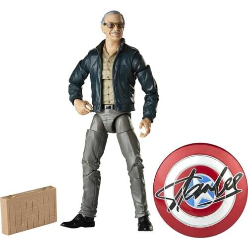 Hasbro Marvel Legends Series 80th Anniversary 6-inch Stan Lee Action Figure Anime Model Adult Doll Decoration Toy Birthday Gift