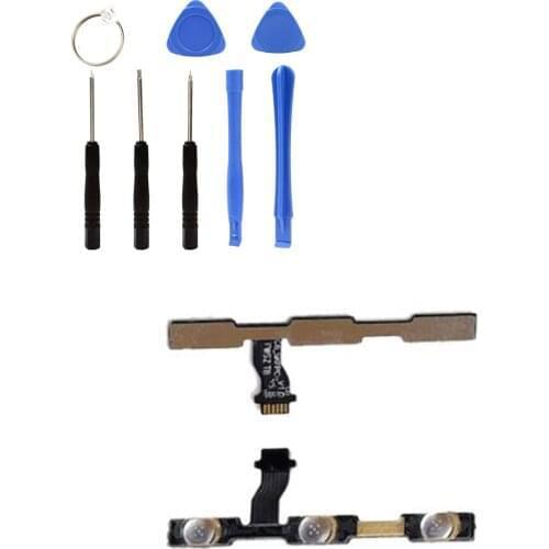 Volume Audio Mute Power ON OFF Button Key Flex Cable Repair Kit Gift FOR Xiaomi REDMİ NOTE 4X