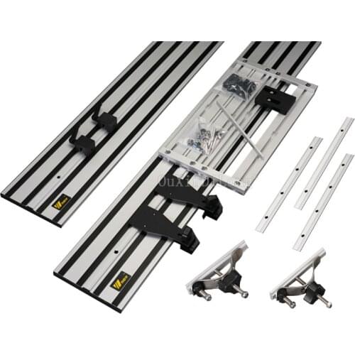 Universal Electric Circular Saw Guide Rail with Adjustable Saw Base for Circular Saw,Straight line, Double Layer GF32