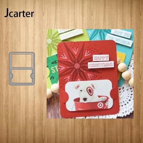 Greeting Card Hollow Background Metal Cutting Dies Craft Stencil Scrapbooking Handmade Paper Make Album Model Punch Blade Shape