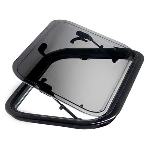 Factory direct supply RV auto parts 500*450mm van side window RV hinged window rv camper windows