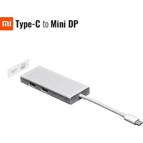 Original Xiaomi USB-C to Mini DP Multi-Functional Converter Display Port Extender Charger PD3.0 65WMax 4K/60Hz Data Transfer Hub