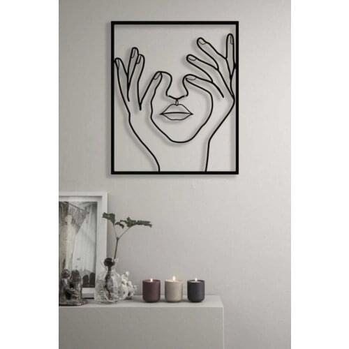 Your eyes Have Closed Women 'S Table Special Design Home Decor Modern Art Wall