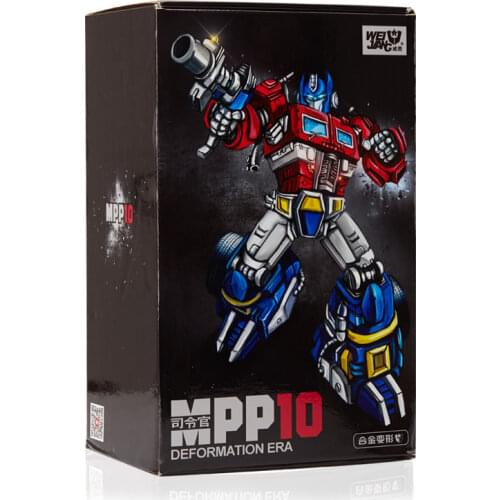 WEIJIANG MPP10 Black Apple Transformation G1 Toys Figure Flat Head Commander-in-chief Deformation Optimus Car Robot Model Gift