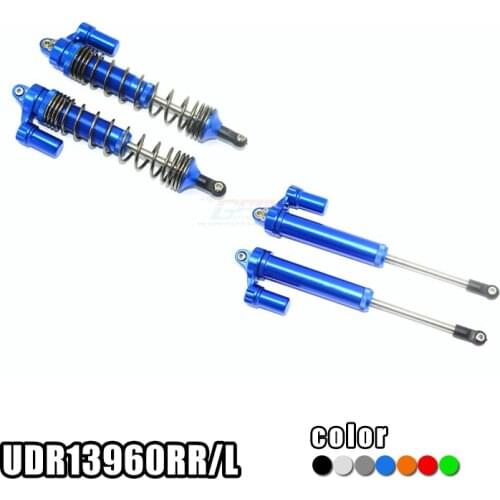 ALLOY REAR L-SHAPE PIGGY BACK DAMPER -SET UDR13960RR/L for 1/7 UNLIMITED DESERT RACER UDR