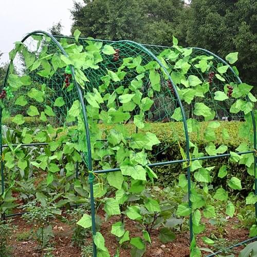 1Pc Garden Fence Millipore Nylon Net Climbing Frame Gardening Net Plant Fence Anti-bird Net Vegetable Plant Trellis Netting