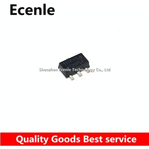 2~20 Pcs/Lot AMS1117-1.8 MARK:1117-1.8 SOT89 Adjustable/Fixed Low Dropout Linear Regulator 100% New&Original