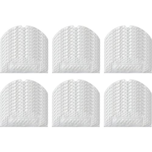 60Pcs For Xiaomi Roborock Sweeping Robot Accessories T7S / T7S Plus / S7 Disposable Rag Vibrating Mop