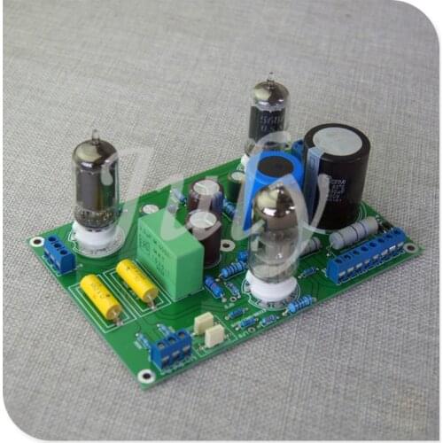 6N11 pushes 5686 low-power bile amplifier board, the finished board of the amp board, the sound quality exceeds 6P1 / 6P14