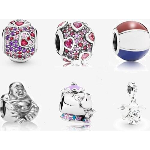 2020 New High-quality 925 Sterling Silver Asymmetric Heart, Full Of Love Charm, Classic All-match Beads Are Gifts For Girlfriend