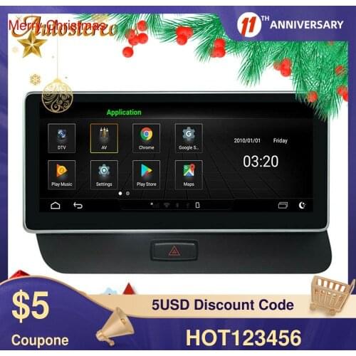For Audi Q5 2009-2015 Android 10.0 8+128G Car GPS Navigation Multimedia Player Auto Stereo Radio Head Unit Tape Recorder LHD&RHD