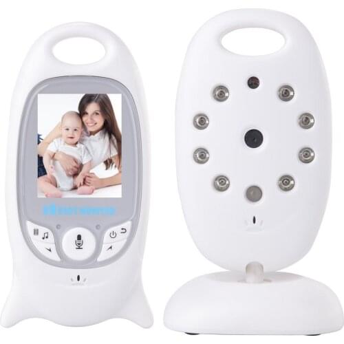 Digital Security Baby Monitors Video Camera with 2.4GHZ Night Vision Temperature Monitoring 2 Way Talk Talkback System Build-in