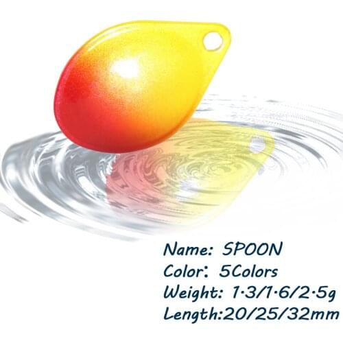 GOBYGO 1PCS 1.3G/1.6G/2.5G Sequin Bait DIY Fishing Lures Spoon Noise Film Metal Bait Sinking Hard Bait Fishing Accessories