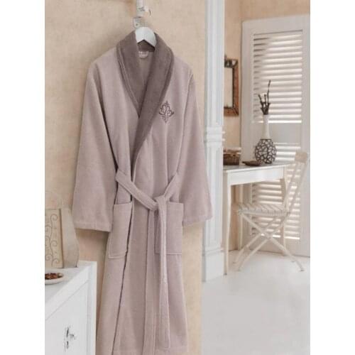 Cotton Box Daily Bathrobe-Ground Coffee 405636365