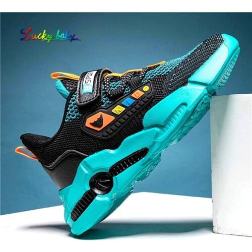 Children Casual Sneakers for Boys Kids Tennis Shoes Mesh Toddlers Child Sports Shoe Boy Non-Slip Sole Flats 5-12 Years