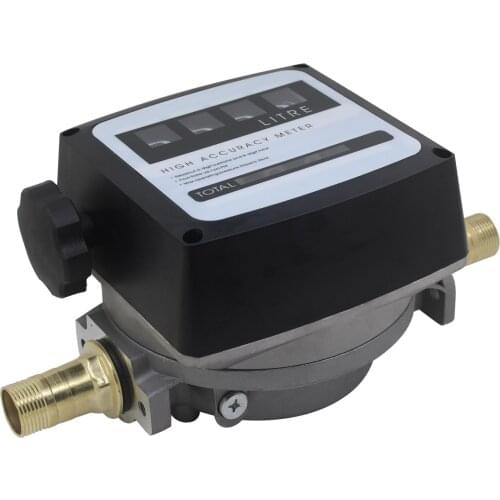 Oil meter, liter meter Four-digit mechanical flow meter, gasoline and diesel flow meter, oil pump combination pump, flow meter