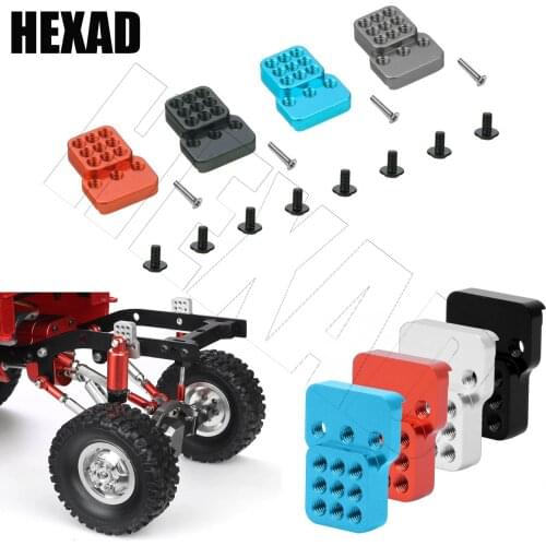 Metal Adjustable Shock Absorber Bracket Extender Seat for WPL B14 B16 B24 B36 C14 C24 C34 C44 1/16 RC Car Parts