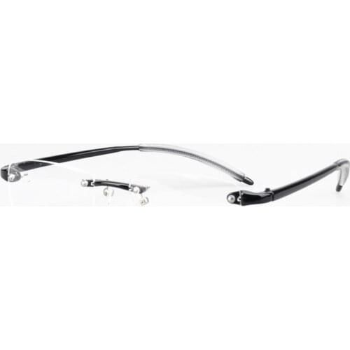 TR90 Rimless Flexible Eyeglass Frames Optic Transparent Eyewear Glasses Rx Able