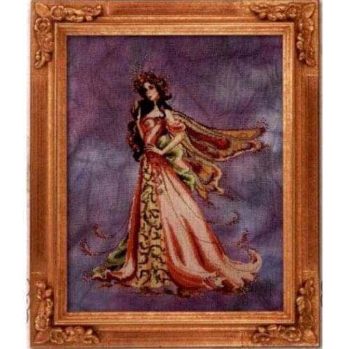 Cross stitch Handmade 14CT Counted Canvas DIY,Cross-stitch kits,Embroidery BF-Fairy Queen 42-52