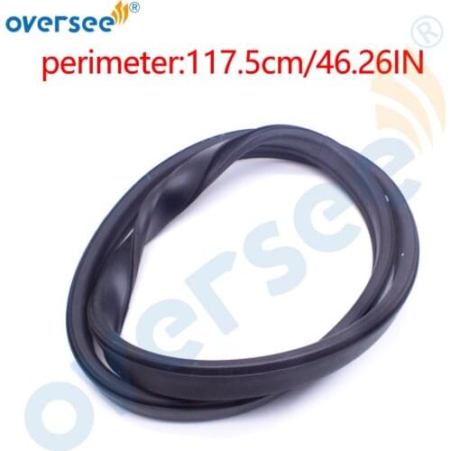 Rubber Seal 3F3-67501 For Tohatsu 2 Stroke Outboard Motor Parts 6 8 9.8HP Top Cowling UV Anti-aging Motor Cover Upper