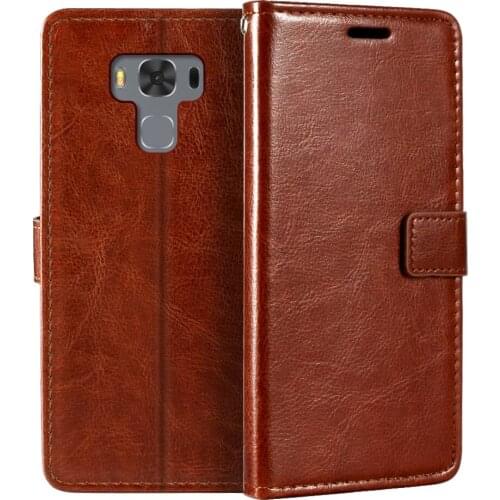 Luxury Leather Wallet Case For Asus Zenfone 3 Max ZC553KL X00DD X00DDA X00DDB ASUS_X00DD Holder Card Slots Flip Cover Stand Bag