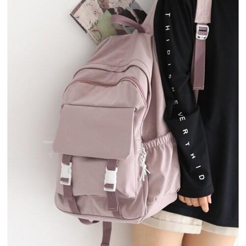 Obscure Men Women Backpack Female Large Capacity School Backpacks for Teens Fashion Laptop Shoulder School Bags College Ladies