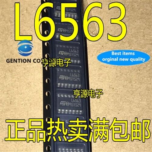 10Pcs L6563TR L6563 L6563H LCD power chip IC SOP14 in stock 100% new and original