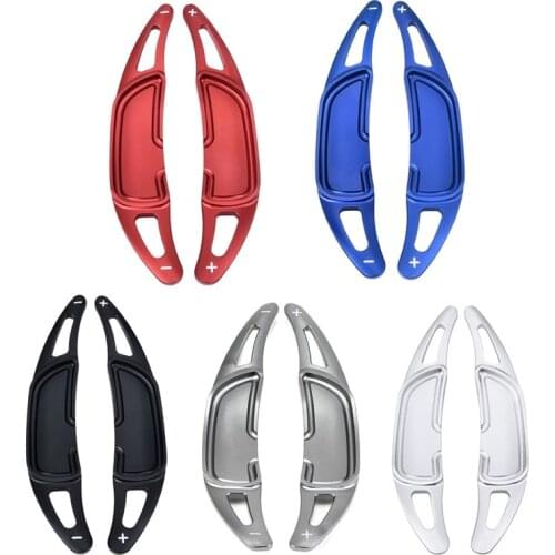 2x Car Steering Wheel Shift Paddle Shifter Extension Decor Aluminum For Mercedes Benz AMG A45 CLA45 C63 E63 S63 GLA45 SL63 SL65