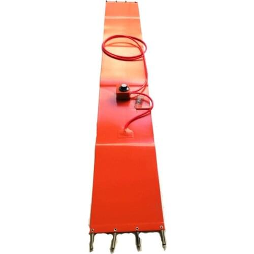 230v 2000w 250*1740*1.5mm Silicone Drum Heater for oil barrel