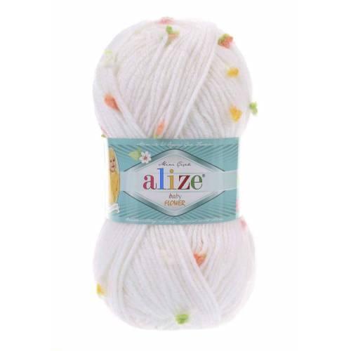Alize Baby Flower Hand Braid Lanyard 5408 2 PCs