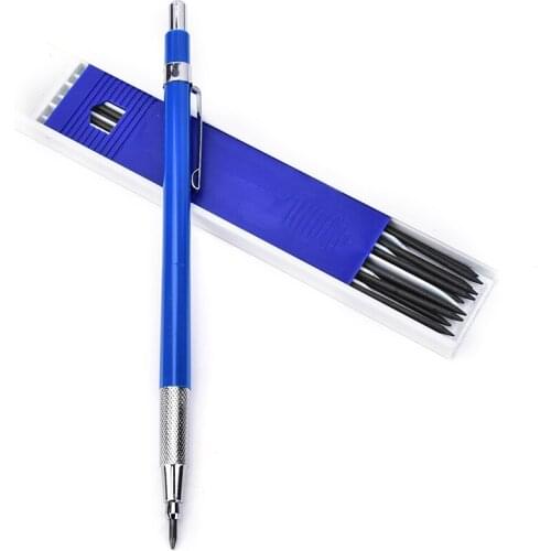 2.0 2B Lead Holder Automatic Mechanical Drawing Drafting Pencil12 Lead Refill For School And Office Stationery Drop Shipping