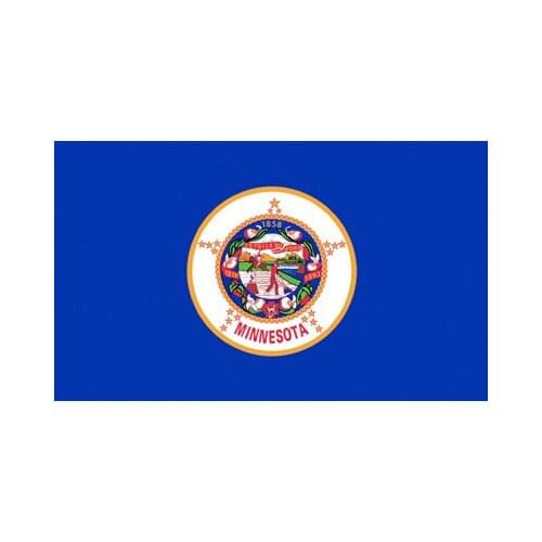 90x150 CM USA State of Minnesota Flag For Decorative