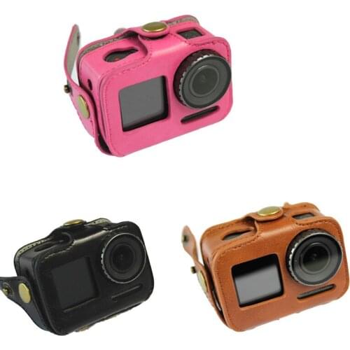 Dji osmo action sports camera bag PU leather case Dijiang DJ protective cover