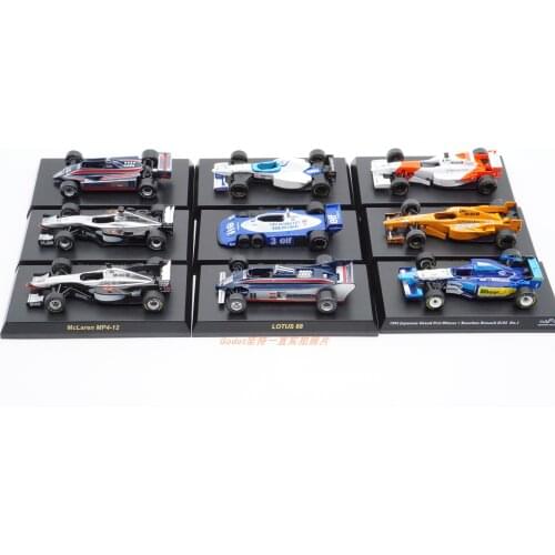 Kyosho 1/64 McLaren Lotus Formula One Diecast Diecast Collection of Simulation Alloy Car Model Children Toys
